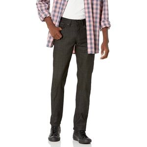 Mens Naked & Famous Black x Grey Stretch Selvedge Sz 34